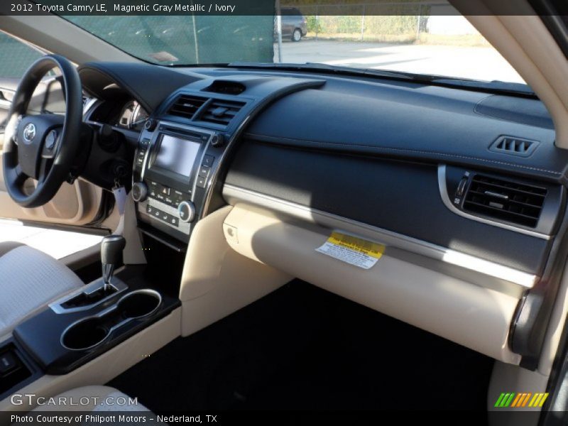 Magnetic Gray Metallic / Ivory 2012 Toyota Camry LE