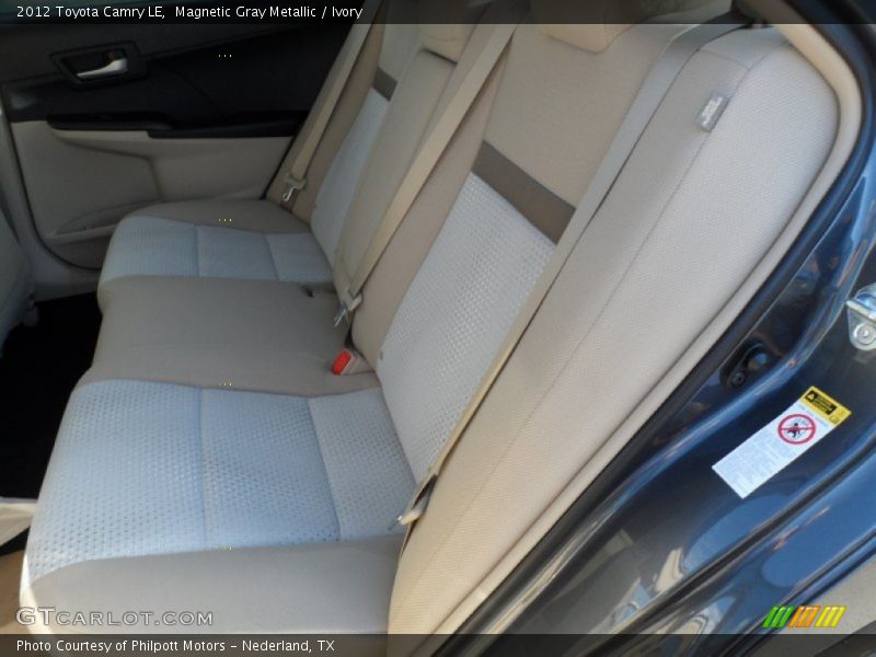 Magnetic Gray Metallic / Ivory 2012 Toyota Camry LE