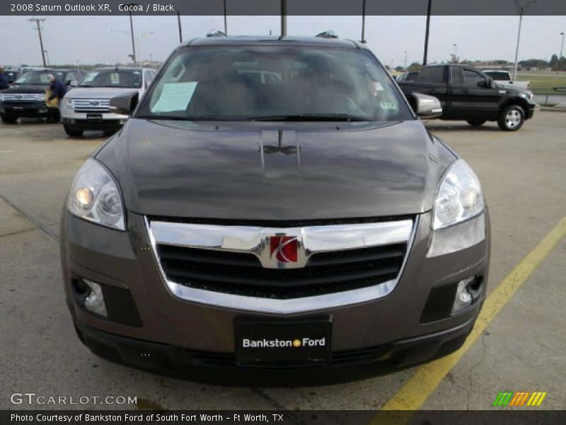 Cocoa / Black 2008 Saturn Outlook XR