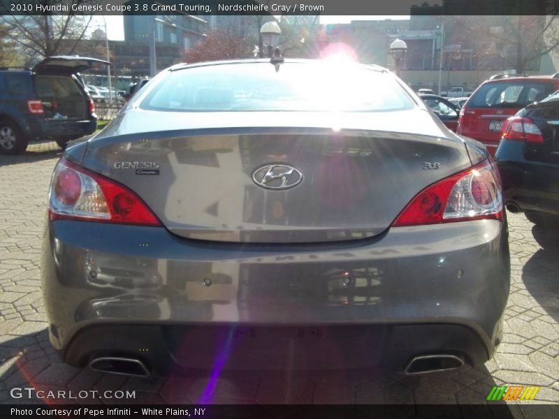 Nordschleife Gray / Brown 2010 Hyundai Genesis Coupe 3.8 Grand Touring