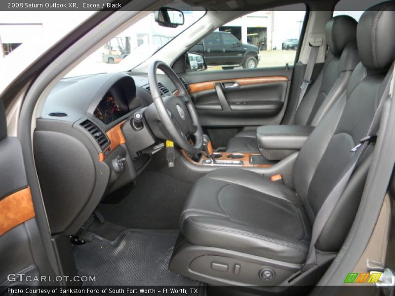Cocoa / Black 2008 Saturn Outlook XR
