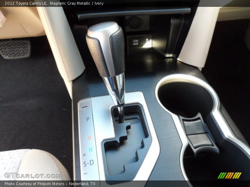 Magnetic Gray Metallic / Ivory 2012 Toyota Camry LE