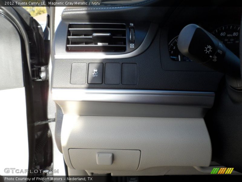 Magnetic Gray Metallic / Ivory 2012 Toyota Camry LE