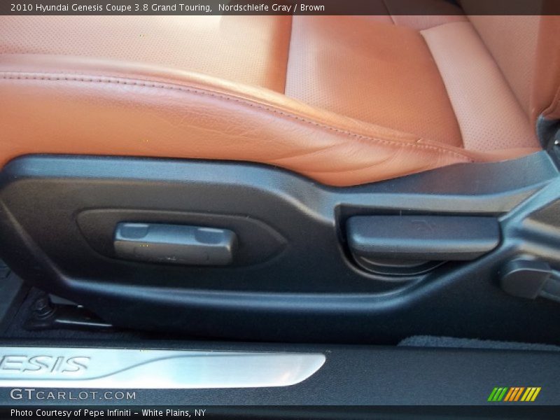Nordschleife Gray / Brown 2010 Hyundai Genesis Coupe 3.8 Grand Touring