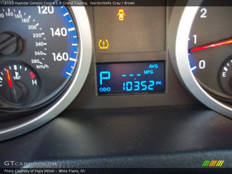 Nordschleife Gray / Brown 2010 Hyundai Genesis Coupe 3.8 Grand Touring