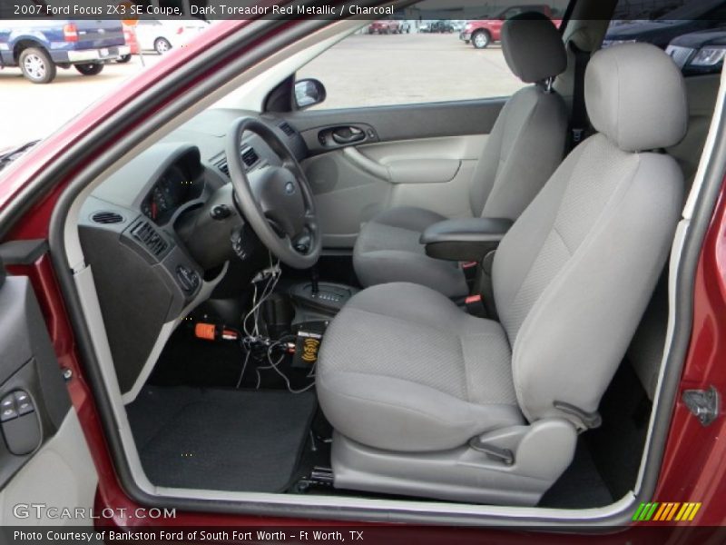 Dark Toreador Red Metallic / Charcoal 2007 Ford Focus ZX3 SE Coupe