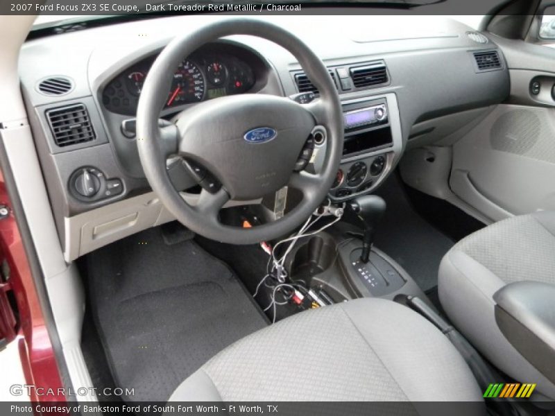 Dark Toreador Red Metallic / Charcoal 2007 Ford Focus ZX3 SE Coupe