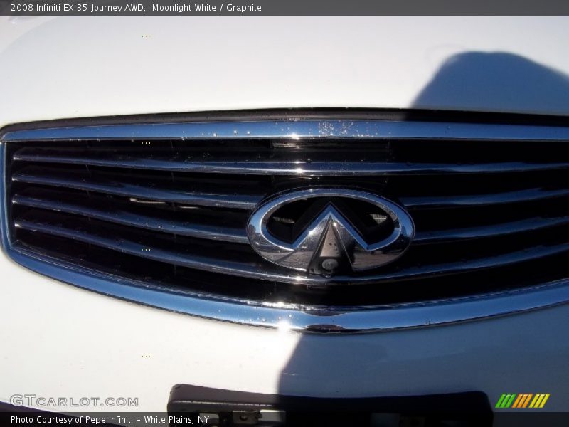 Moonlight White / Graphite 2008 Infiniti EX 35 Journey AWD
