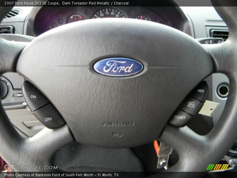 Dark Toreador Red Metallic / Charcoal 2007 Ford Focus ZX3 SE Coupe
