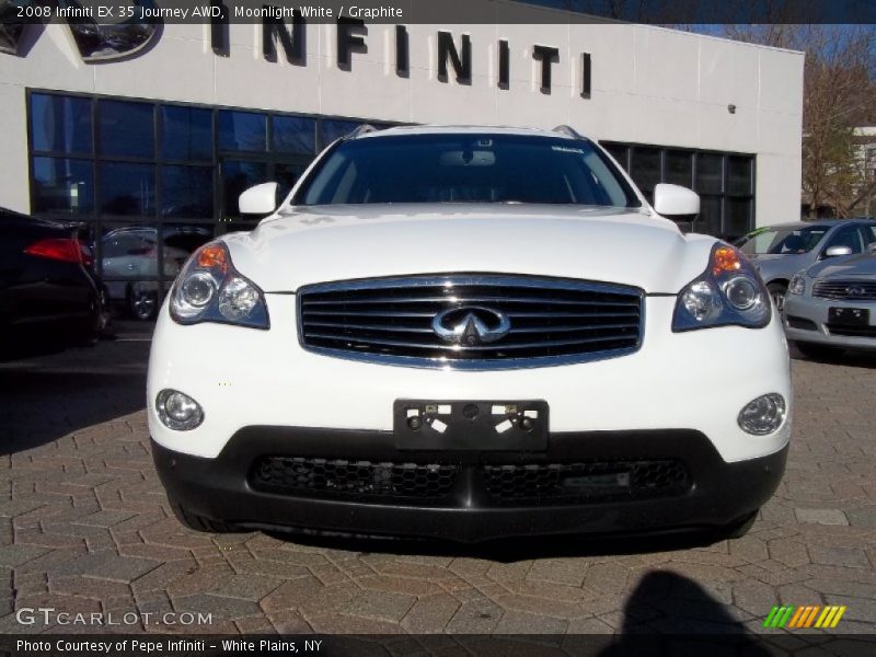 Moonlight White / Graphite 2008 Infiniti EX 35 Journey AWD