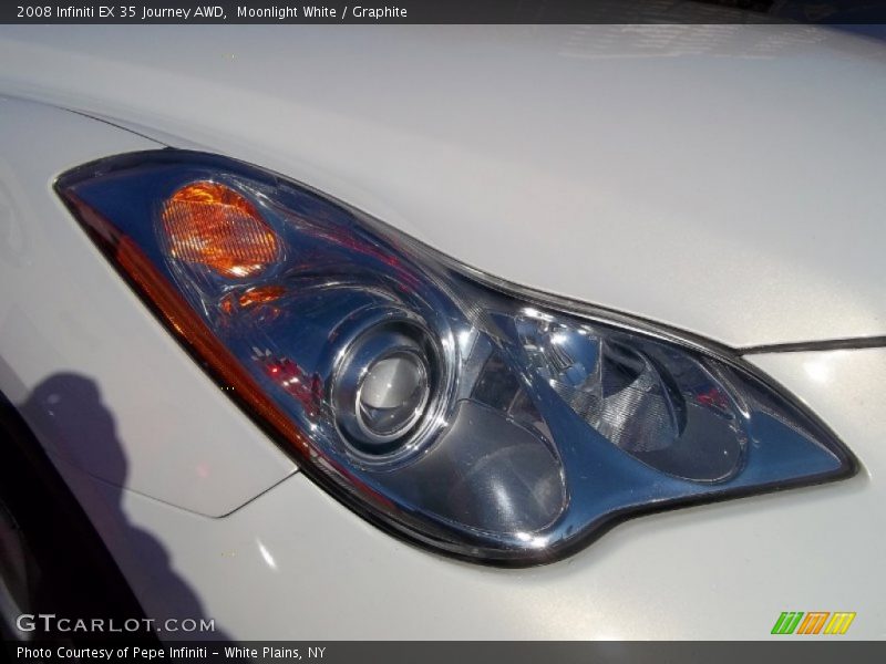 Moonlight White / Graphite 2008 Infiniti EX 35 Journey AWD