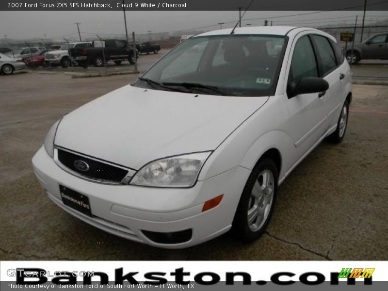 Cloud 9 White / Charcoal 2007 Ford Focus ZX5 SES Hatchback