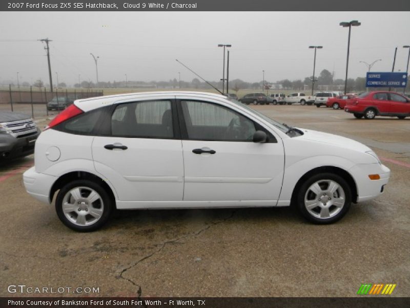 Cloud 9 White / Charcoal 2007 Ford Focus ZX5 SES Hatchback