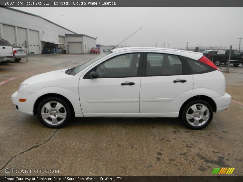 Cloud 9 White / Charcoal 2007 Ford Focus ZX5 SES Hatchback