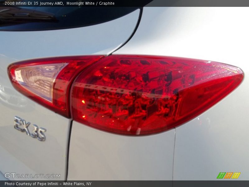 Moonlight White / Graphite 2008 Infiniti EX 35 Journey AWD