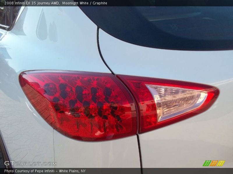 Moonlight White / Graphite 2008 Infiniti EX 35 Journey AWD