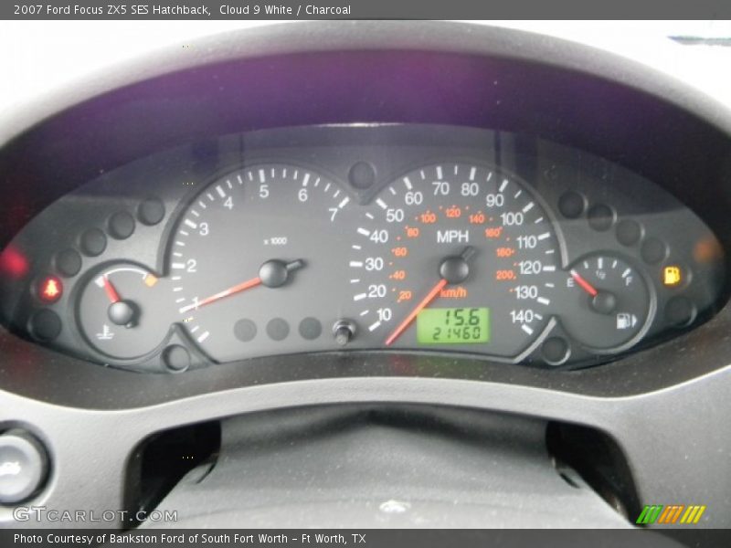 Cloud 9 White / Charcoal 2007 Ford Focus ZX5 SES Hatchback