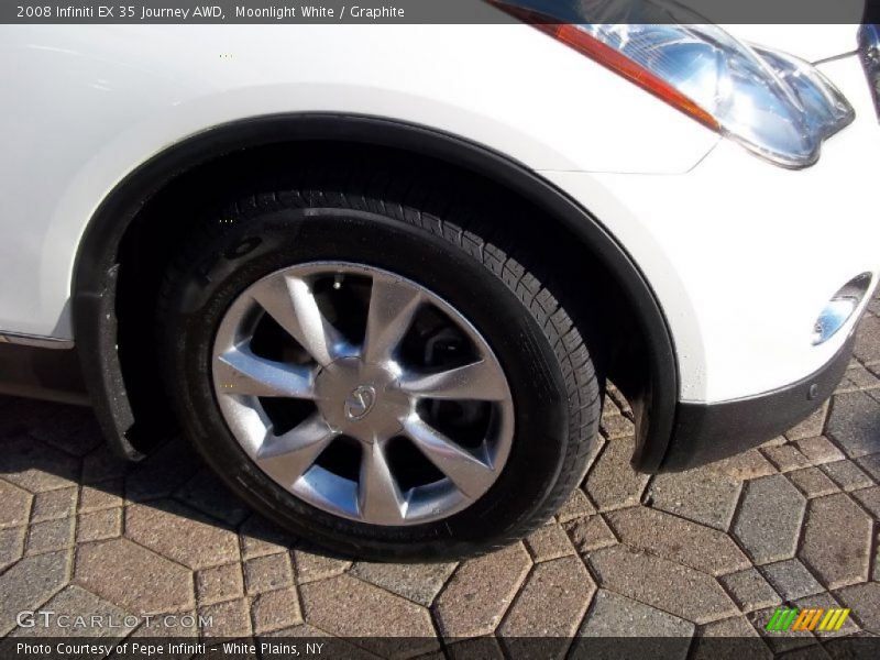 Moonlight White / Graphite 2008 Infiniti EX 35 Journey AWD