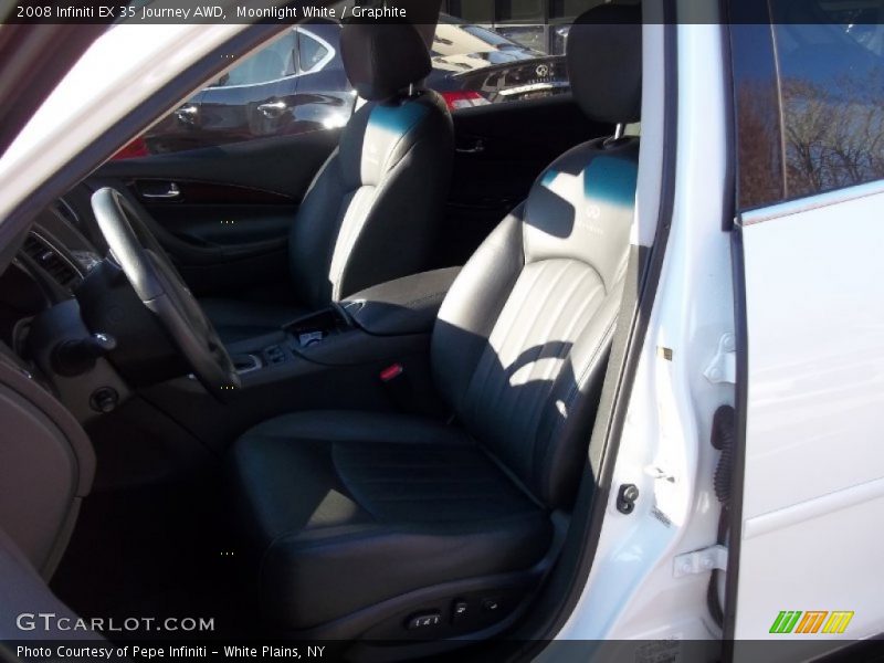 Moonlight White / Graphite 2008 Infiniti EX 35 Journey AWD