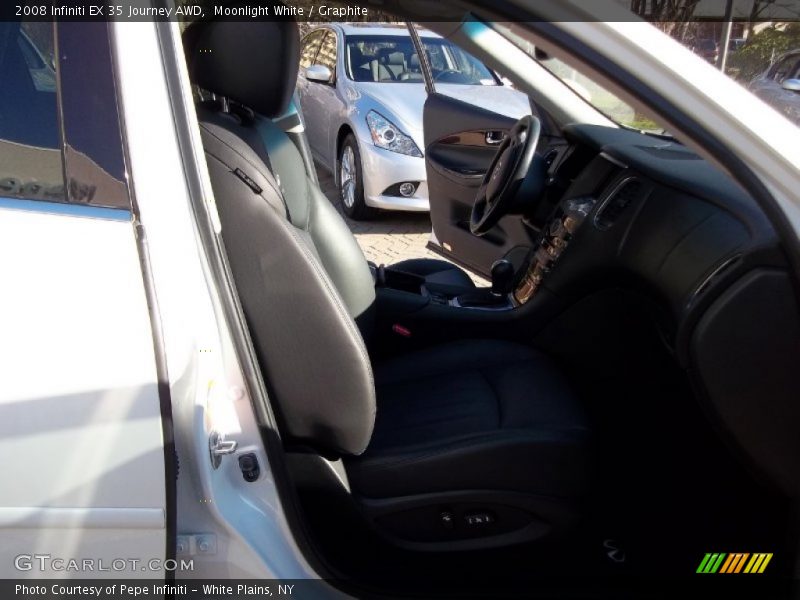 Moonlight White / Graphite 2008 Infiniti EX 35 Journey AWD