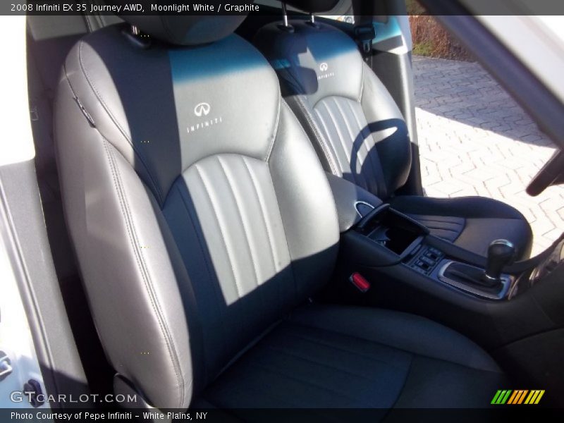 Moonlight White / Graphite 2008 Infiniti EX 35 Journey AWD
