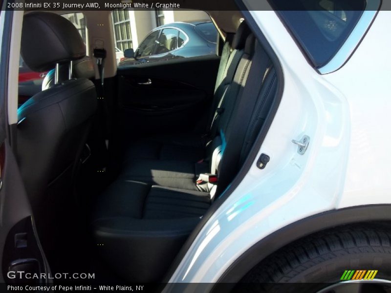 Moonlight White / Graphite 2008 Infiniti EX 35 Journey AWD