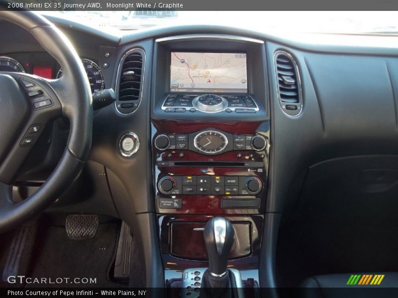 Moonlight White / Graphite 2008 Infiniti EX 35 Journey AWD