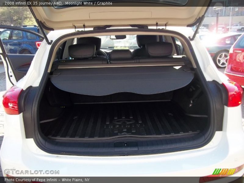 Moonlight White / Graphite 2008 Infiniti EX 35 Journey AWD