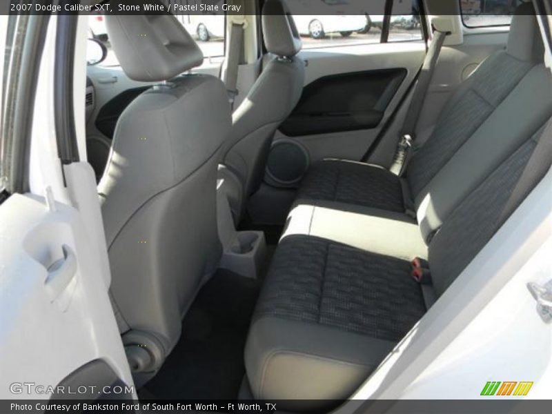 Stone White / Pastel Slate Gray 2007 Dodge Caliber SXT
