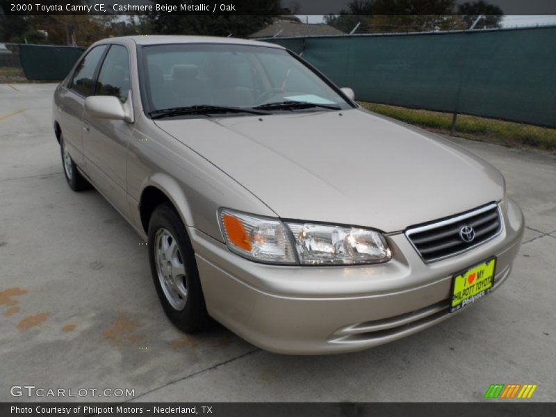 Cashmere Beige Metallic / Oak 2000 Toyota Camry CE