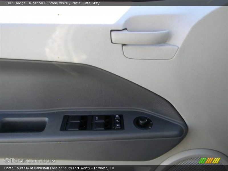 Stone White / Pastel Slate Gray 2007 Dodge Caliber SXT