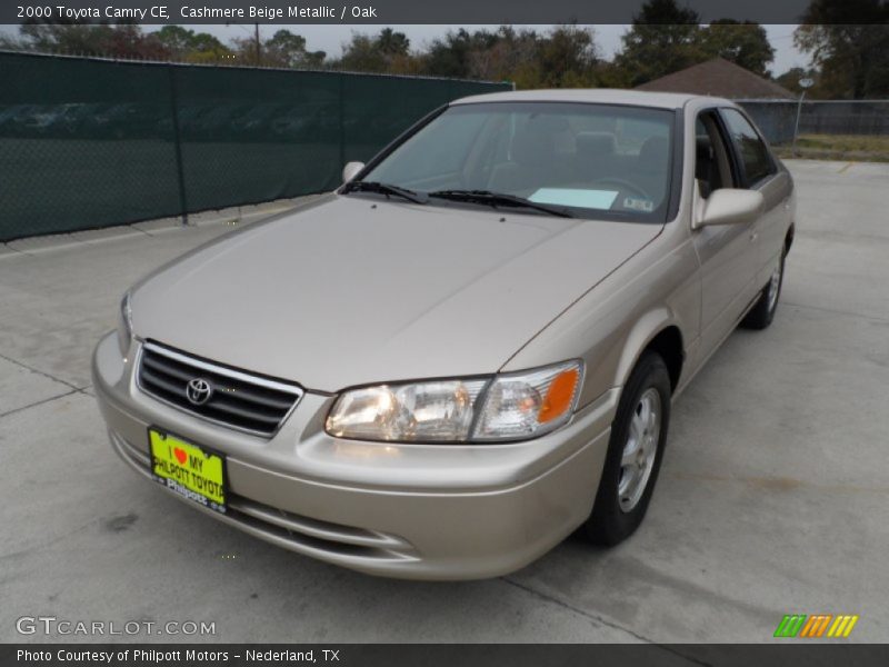 Cashmere Beige Metallic / Oak 2000 Toyota Camry CE