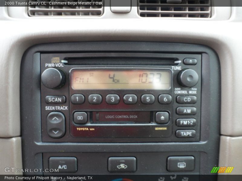 Cashmere Beige Metallic / Oak 2000 Toyota Camry CE