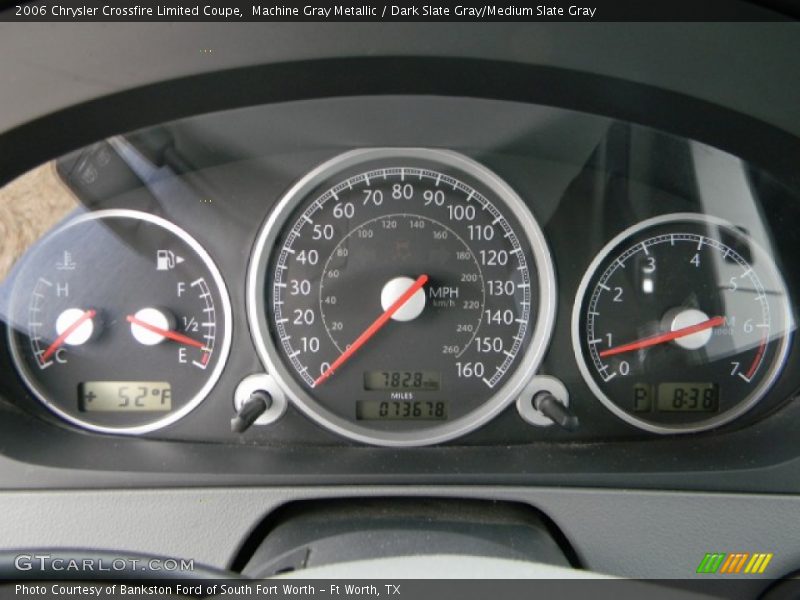  2006 Crossfire Limited Coupe Limited Coupe Gauges