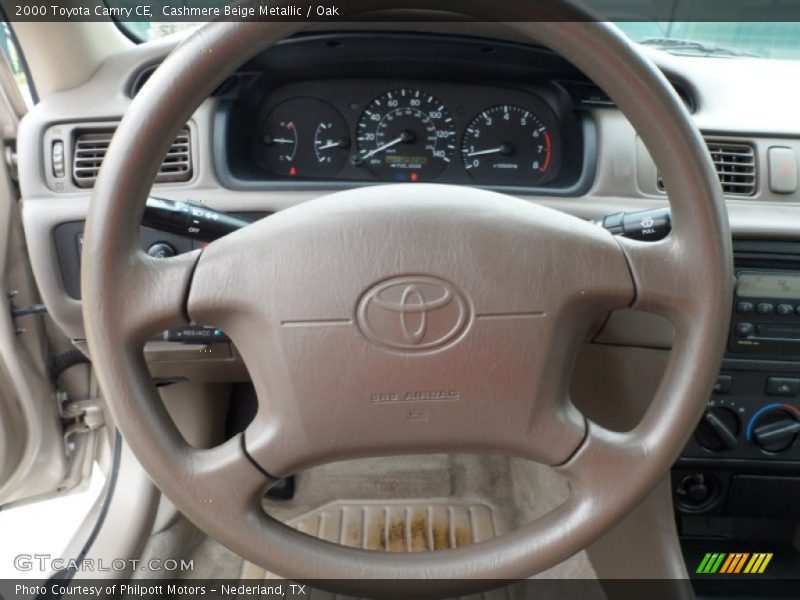 Cashmere Beige Metallic / Oak 2000 Toyota Camry CE