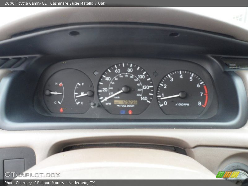 Cashmere Beige Metallic / Oak 2000 Toyota Camry CE