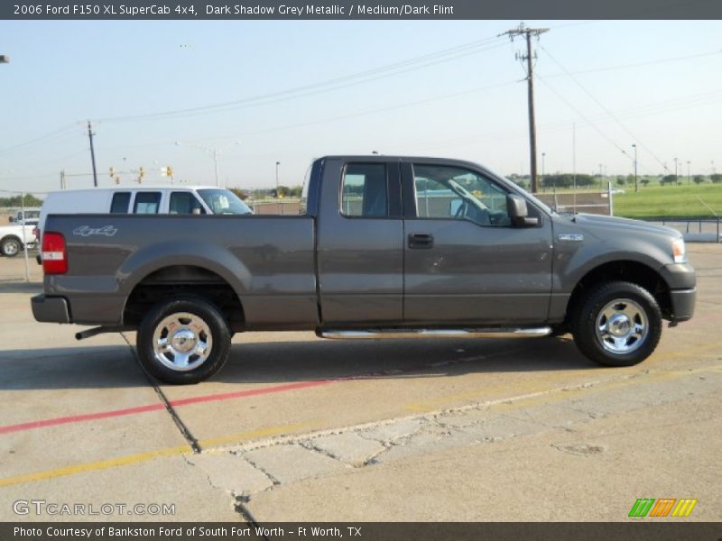 Dark Shadow Grey Metallic / Medium/Dark Flint 2006 Ford F150 XL SuperCab 4x4