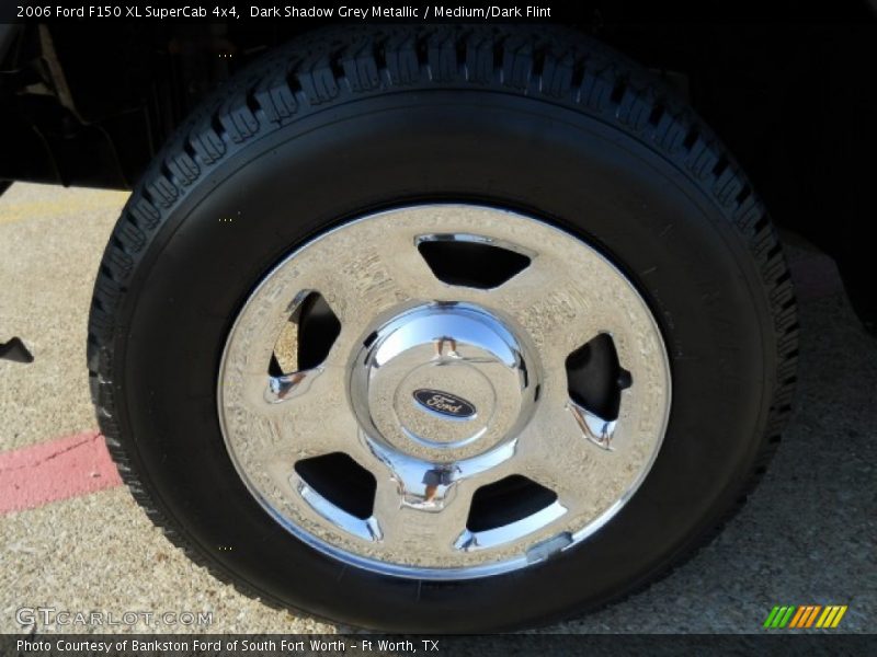 Dark Shadow Grey Metallic / Medium/Dark Flint 2006 Ford F150 XL SuperCab 4x4