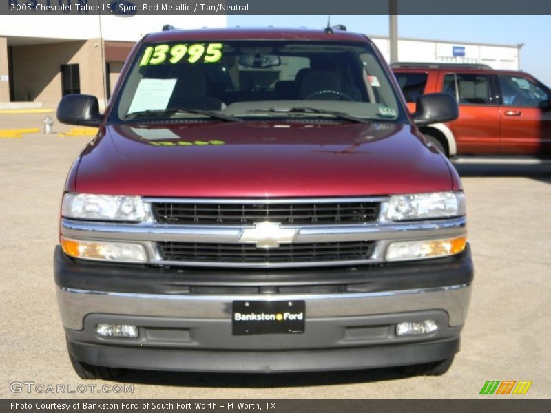 Sport Red Metallic / Tan/Neutral 2005 Chevrolet Tahoe LS