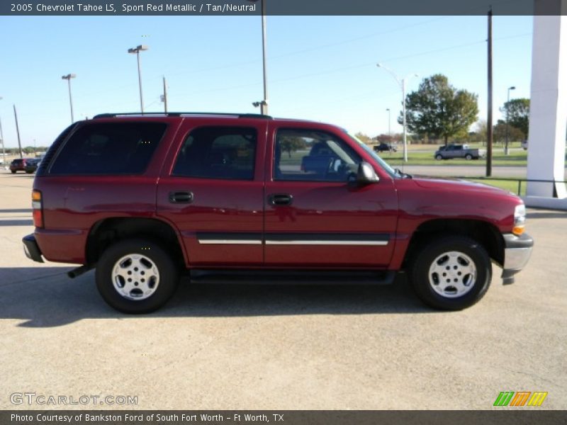 Sport Red Metallic / Tan/Neutral 2005 Chevrolet Tahoe LS