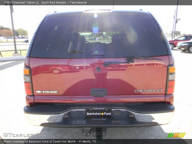 Sport Red Metallic / Tan/Neutral 2005 Chevrolet Tahoe LS