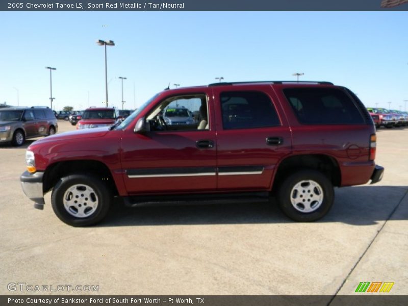 Sport Red Metallic / Tan/Neutral 2005 Chevrolet Tahoe LS
