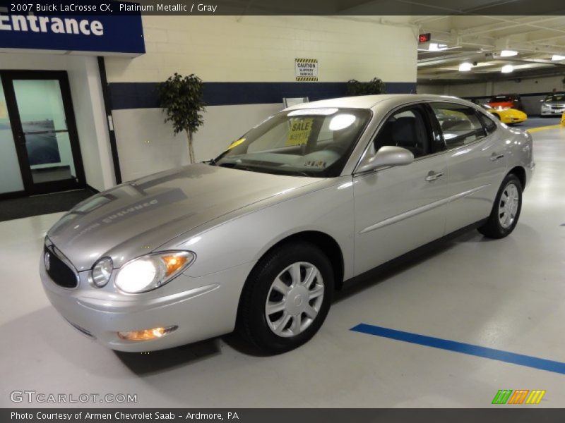 Platinum Metallic / Gray 2007 Buick LaCrosse CX