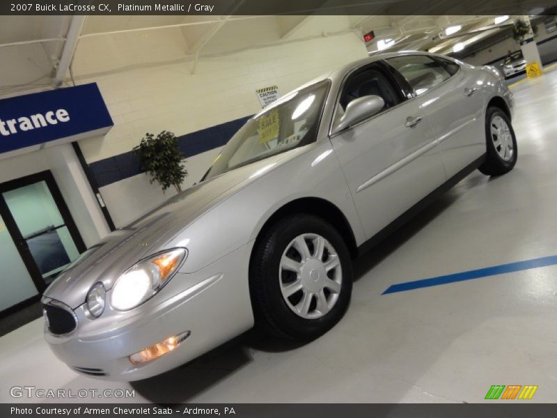 Platinum Metallic / Gray 2007 Buick LaCrosse CX