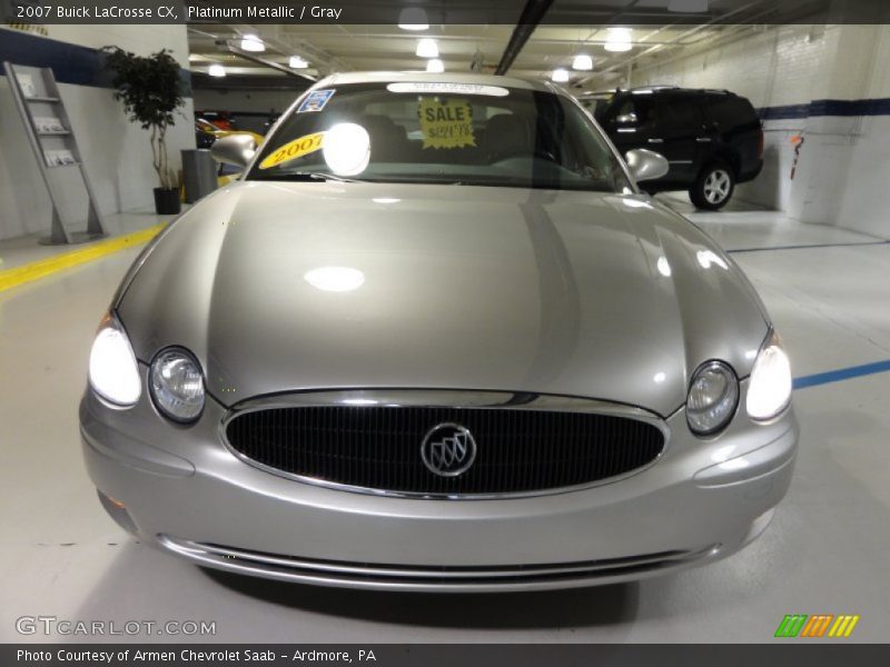 Platinum Metallic / Gray 2007 Buick LaCrosse CX