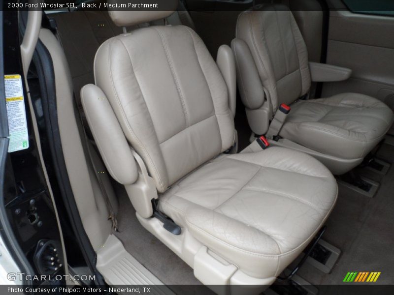 Black / Medium Parchment 2000 Ford Windstar SEL