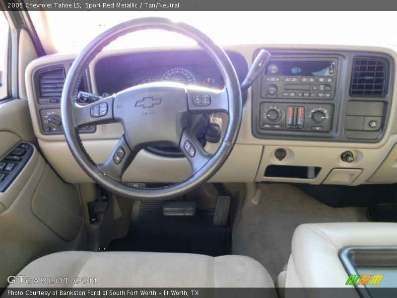 Sport Red Metallic / Tan/Neutral 2005 Chevrolet Tahoe LS
