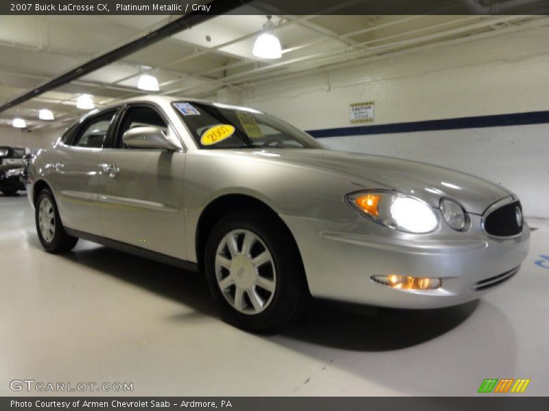 Platinum Metallic / Gray 2007 Buick LaCrosse CX