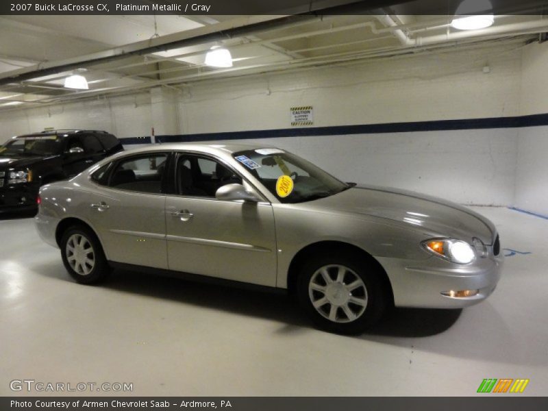 Platinum Metallic / Gray 2007 Buick LaCrosse CX