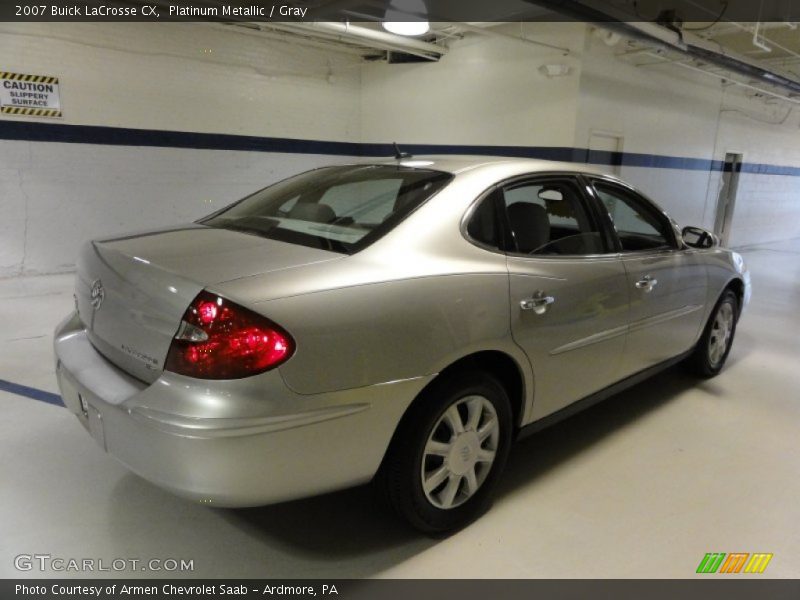 Platinum Metallic / Gray 2007 Buick LaCrosse CX